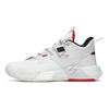 Anta Кроссовки Speedy 2 из искусственной кожи с амортизацией, нескользящие, износостойкие, низкие, для баскетбола, мужские, белые, красные, черные 112141606-6