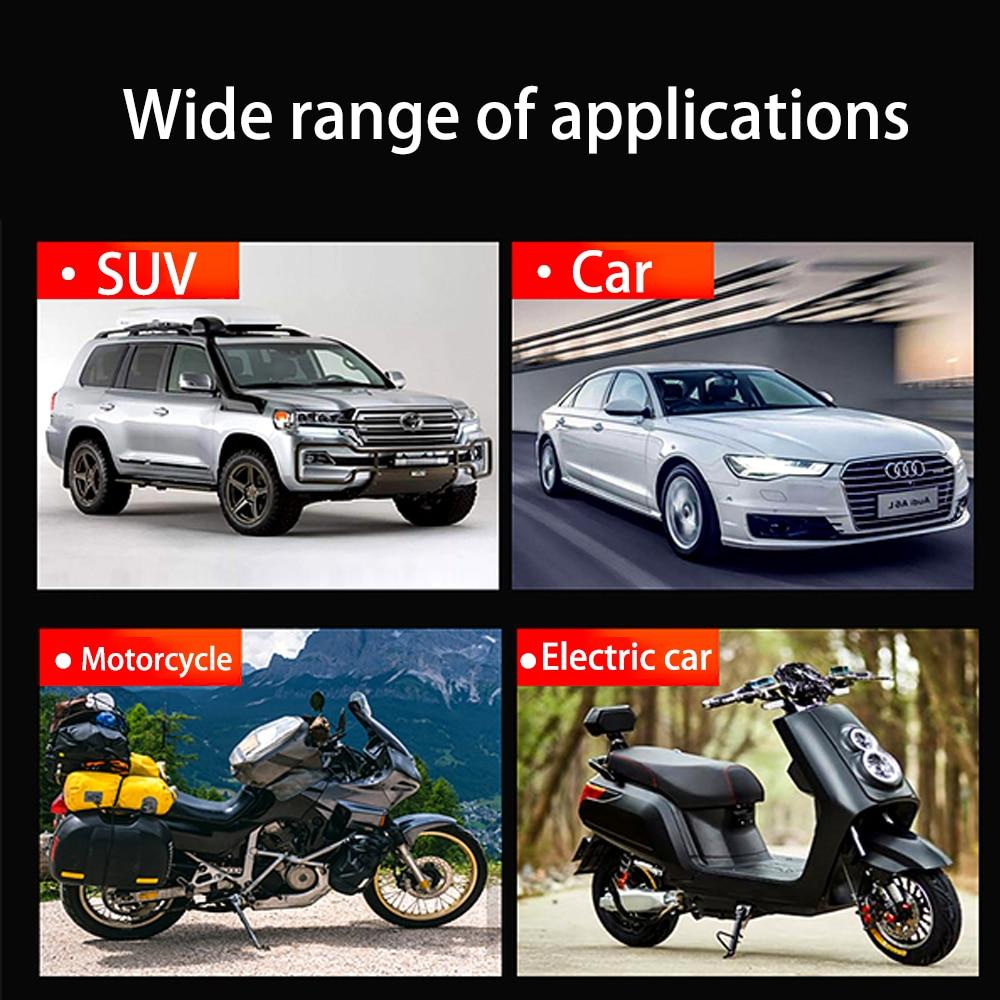 Vacuum Tyre Repair Nail Kit Tubeless Tyre Repair Rubber Nail Puncture Vacuum Tyre Quick Repair Tool Car Trucks Motorcycle Scooter Bike