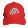 Street baller Basketball moon city art Baseball Cap Mountaineering Rave fishing caps Unisex Beach Bag For Women Unisexs