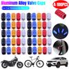 4-100PCS Car Wheel Tire Valve Caps Tire Valve Plugs Aluminum Alloy Tyre Rim Stem Valve Covers For Car Motorcycle Truck Bicycle