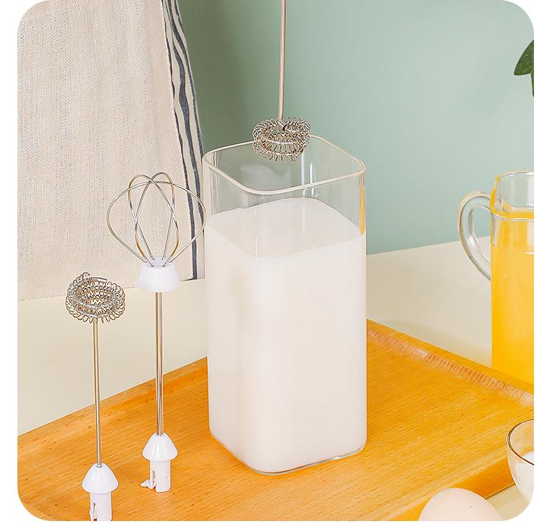 Беспроводной электрический ручной венчик для взбивания яиц и молока для приготовления крема, торта, кофе, выпечки