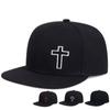 Fashion Cross Embroidery Baseball Cap Men Snapback Hat Women Summer Couple Hip Hop Caps Flat Hats Trucker Hat