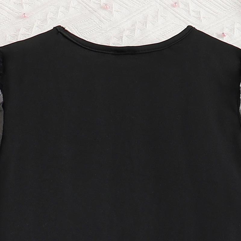 Одежда для девочек 6-12 лет. Детская одежда. Летняя детская одежда. Новый комплект: топ с короткими рукавами в горошек + шорты.