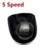 For SEAT LEON II (2005-2012) ALTEA XL (04-12) SEAT TOLEDO III (04-09) 5/6Speed Gear Shift Knob With Leather Boot Car Accessories