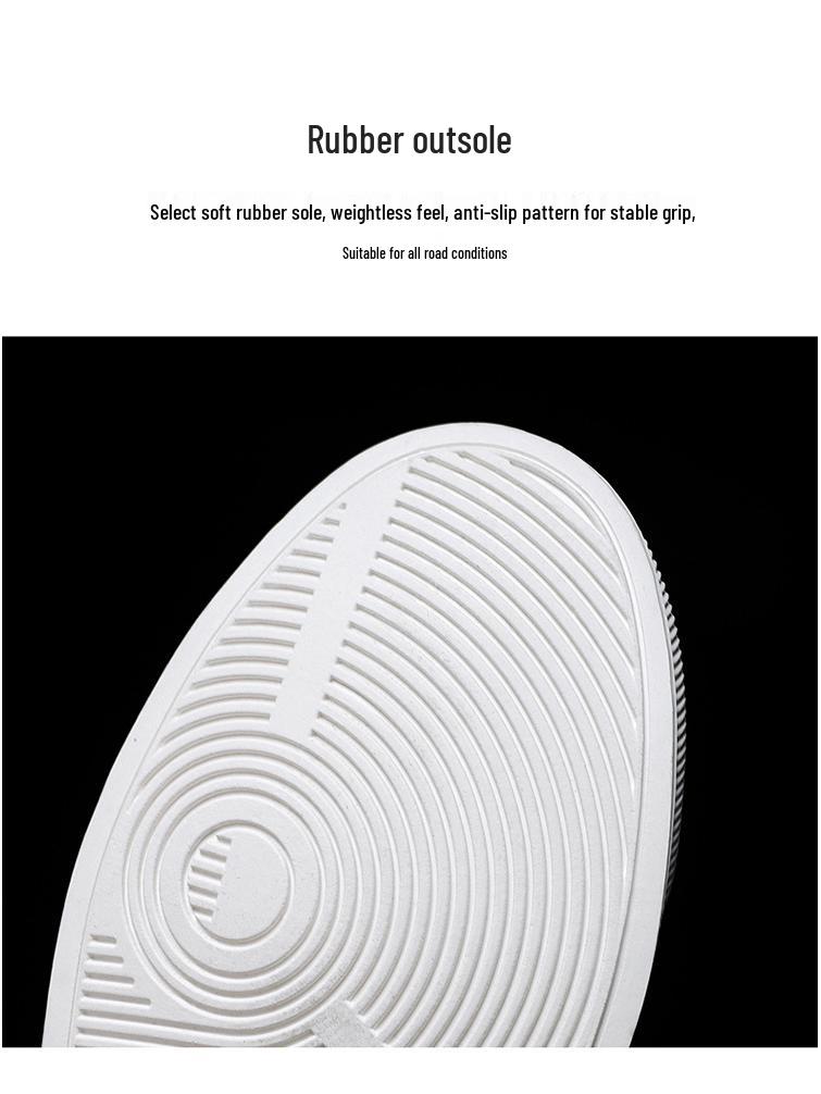 Four Seasons Men's White Canvas Shoes: Korean Style, Casual, Breathable, Lace-up, Low-top Fashion Sneakers.