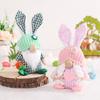 Easter Faceless Gnome Rabbit Doll Home Decoration Spring Hanging Bunny Ornaments Desktop Ornament Kids Gifts