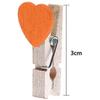 Mini Wooden Photo Pegs - Colorful Clips for DIY Crafts & Decorative Wall Displays