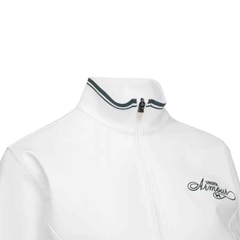 Under Armour Однотонная куртка с молнией и длинным рукавом Женские куртки 6014344-100