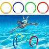 4 Pcs/Pack Child Kid Swimming Pool Underwater Diving Rings Toys Underwater Swimming Pool Diving