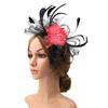 Large Wedding Feather Hair Fascinator On Headband Ladies Day Royal Ascot Races  Aliceband Net