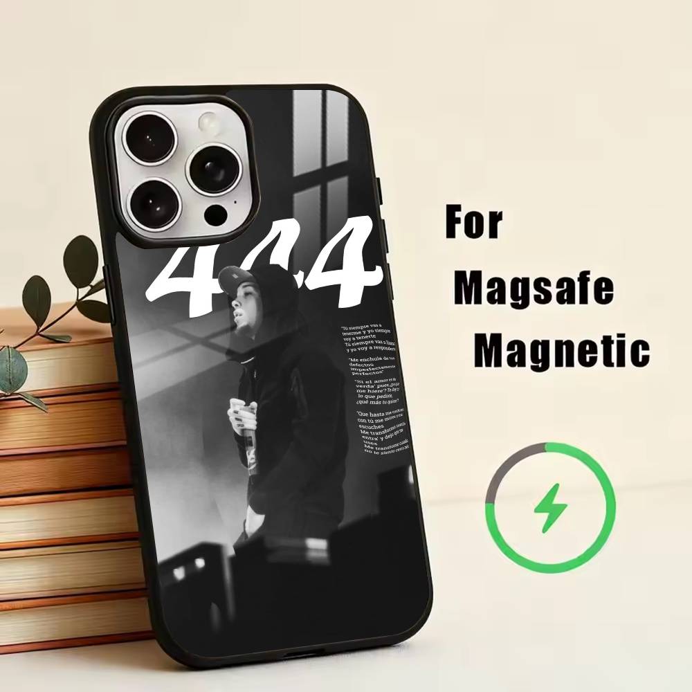 Rapper-Yan Block 111 444 Phone Case For iPhone17,16,15,14,13,12,11 Plus,Pro Magnetic For Magsafe Wireless Charging
