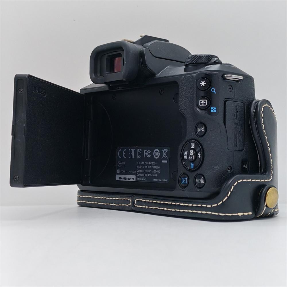 Получехол из искусственной кожи для камеры Canon EOS M50 M50II M50 Mark II с отверстием для аккумулятора, нижняя крышка