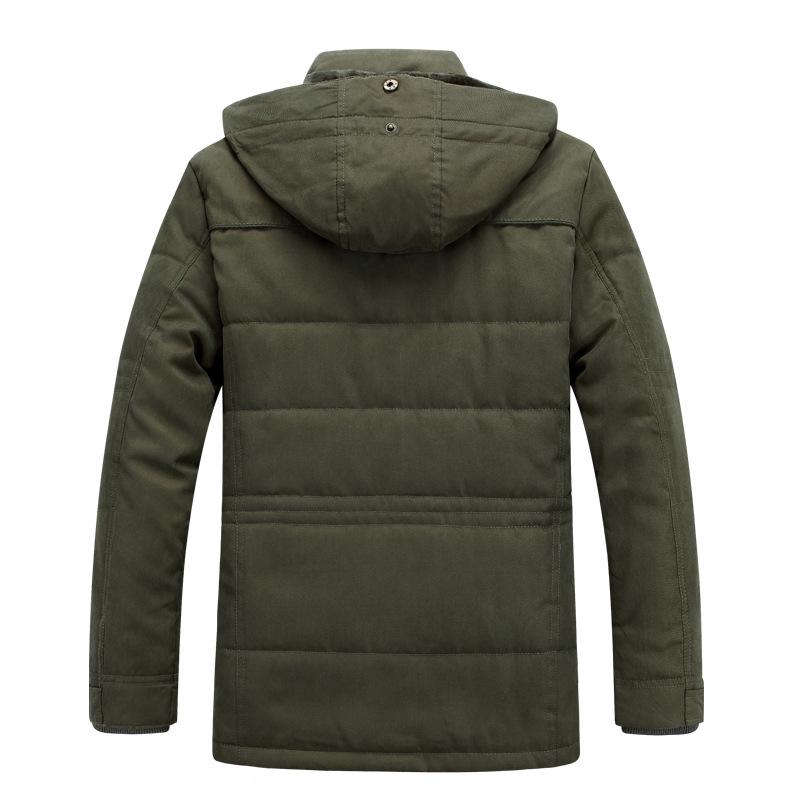 Зимнее мужское пальто-паркер, мужские флисовые теплые толстые куртки, ветрозащитное повседневное пальто, мужская брендовая одежда 