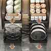 NEW Kitchen Multifunctional Organizer - Pull-Out for Pots/Pans, Sliding Lid Holder, Spice Rack & Dish Drying Racks Drawer