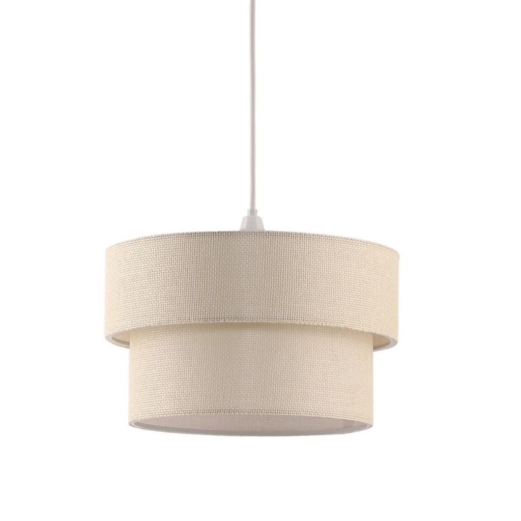 Rakkas Authentic Wicker Cream Cake Pendant Lamp Bedroom Chandelier Living Room Chandelier Dining Room