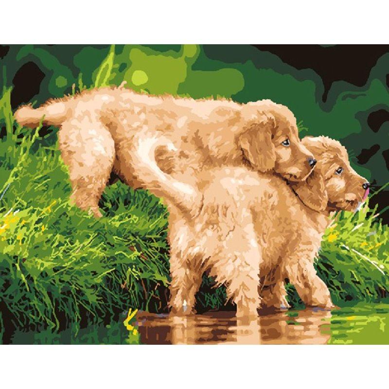 Animals Diamond Painting Diy Cross Stitch Craft Full Round Drill Diamond Embroidery Complete Kit Mosaic Decorations Home