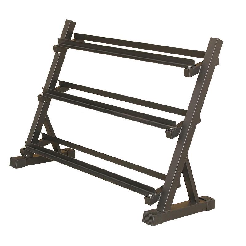 Extended Three-Layer Dumbbell Rack