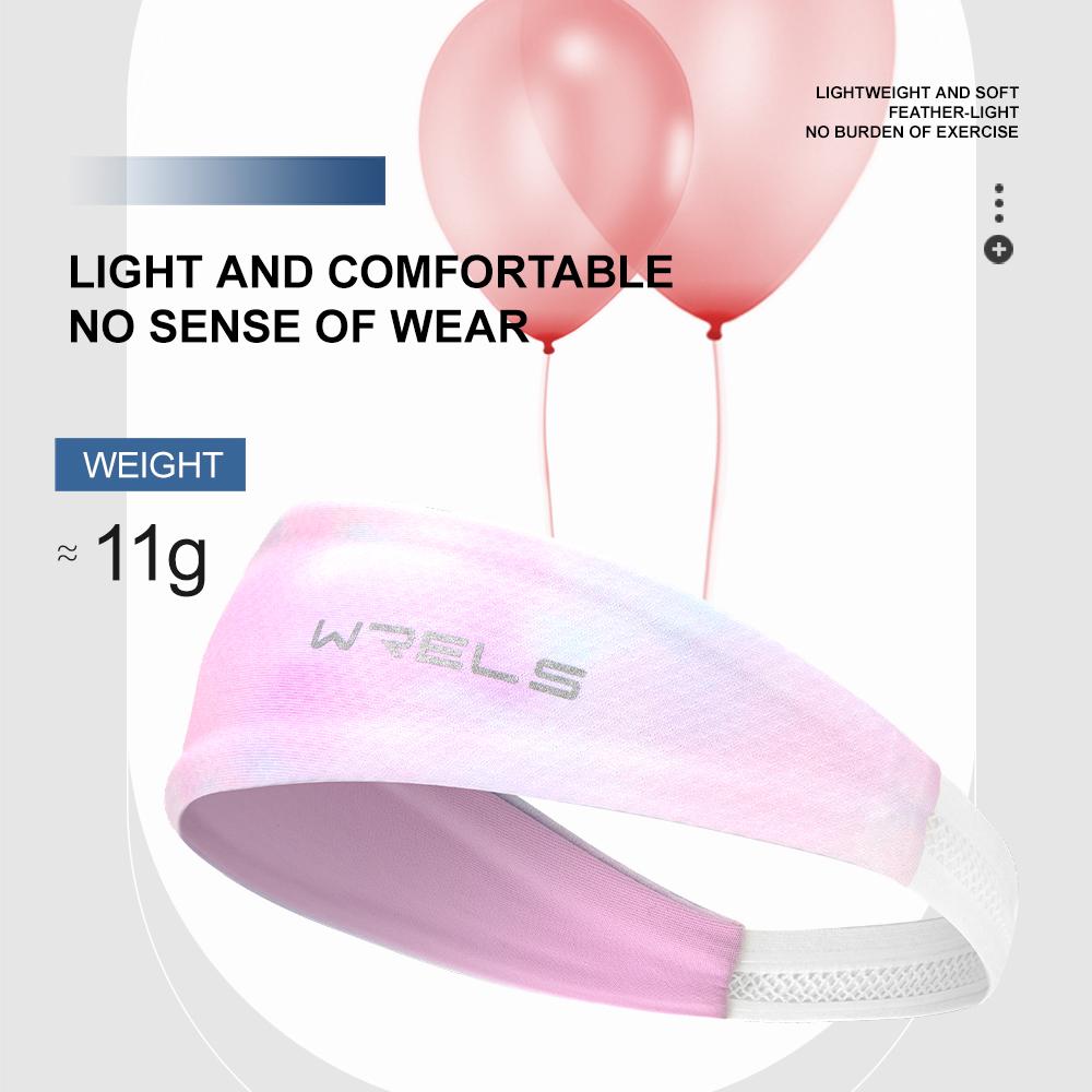 WRELS Летний модный головной платок для спорта и фитнеса на открытом воздухе для мужчин и женщин - впитывающий пот, нескользящий, быстросохнущий, дышащий для йоги, баскетбола, спортзала