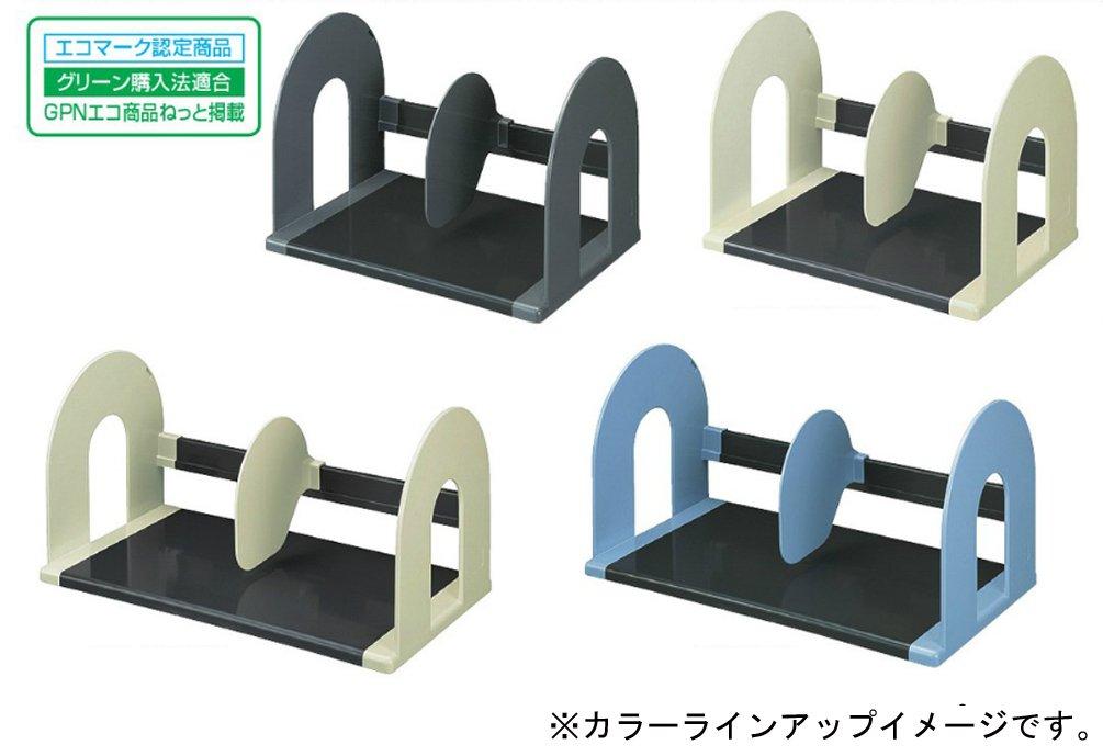 KOKUYO Подставка для книг шириной 420 мм с подвижным разделителем, серая BS-122NM