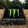 Monster Drink Blanket Flannel Throw for Sofa, Indoor, Camping, Living Room, Office, Chair, And Bed Soft Birthday Gift