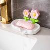 Цветочные мыльницы, не требующие перфорации, держатель для мыла, новая коробка для мыла