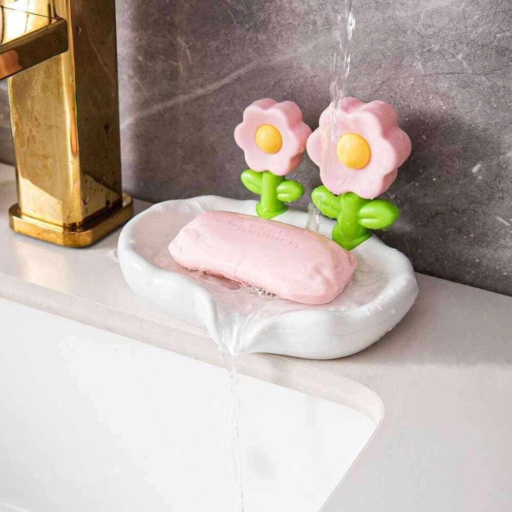 Цветочные мыльницы, не требующие перфорации, держатель для мыла, новая коробка для мыла