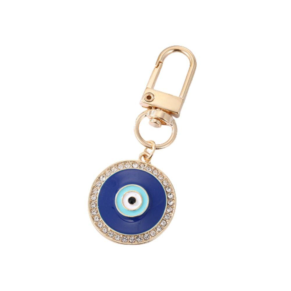 Bag Pendant Phone Charm Evil Eye Keychain Hamsa Hand Keyring Car Keyring Blue Eye Key Chain