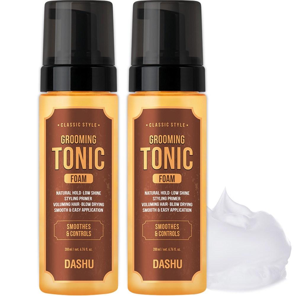 DASHU Пена-воск для волос Classic Style Grooming Tonic, 200 мл, 2 шт.