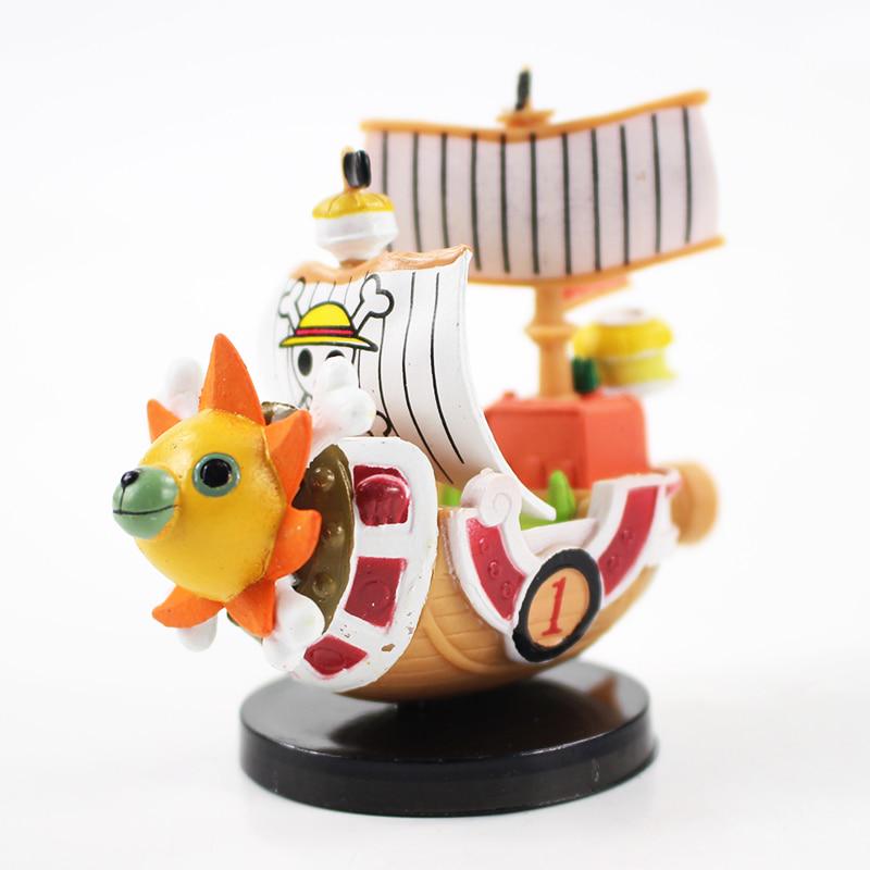 2 стиля, одна деталь Going Merry Thousand Sunny, модель пиратской лодки, мини-фигурка, корабль, Коллекционная кукла
