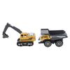 6pcs 1:64 Construction Vehicle Toy Mini Decoration Alloy Construction Vehicle Car for Children