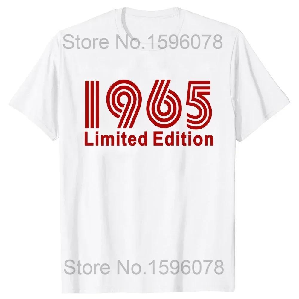 Cassette Vintage 1965 59th 59 Years Old Birthday Party Men T Shirts Limited Edition Retro Graphic Tee Classic T-shirts