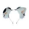 1Pcs Furry Anime Dog Ear Headband Tail Set Cute Cosplay Dress Up Accessories for Comic-Con Roleplay Events