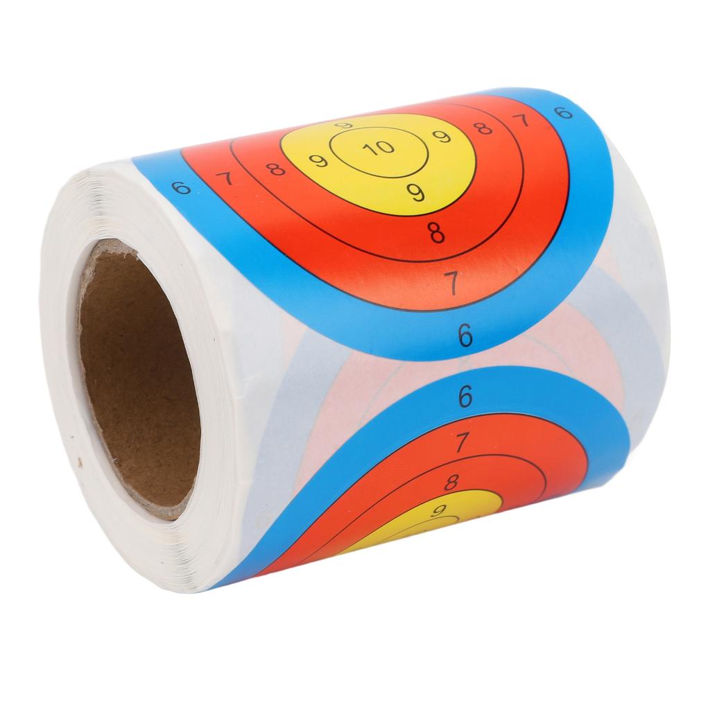 200pcs/Roll Shooting Target Sticker Universal Full Color Self Adhesive Shooting Target Paper for Tra