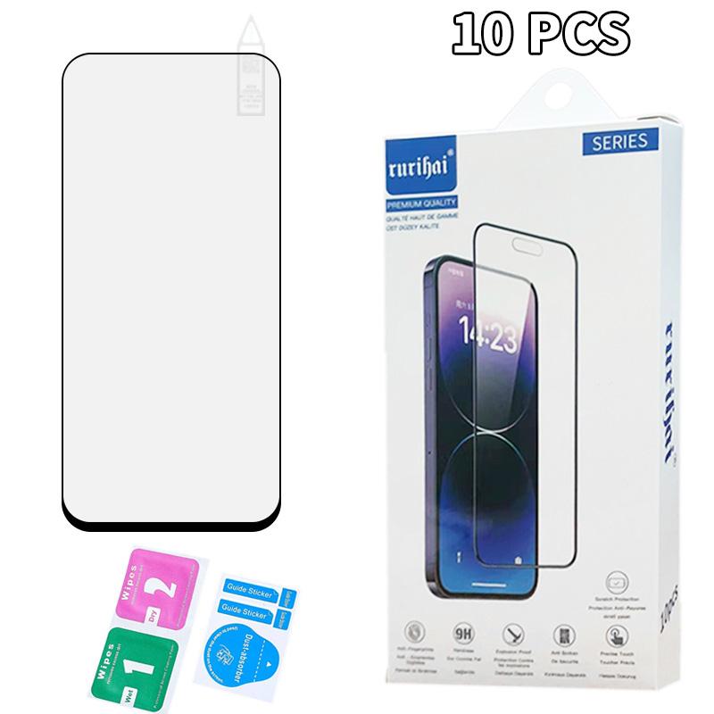RURIHAI 10Pcs For Honor Play 9T High Aluminium-Silicon Glass Film 0.26mm 2.5D Secondary Hardening Screen Protector
