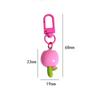 Cute Cartoon Colorful Flower Keychain Pendant Rope Decoration Bag Decoration New Pendant Keyring