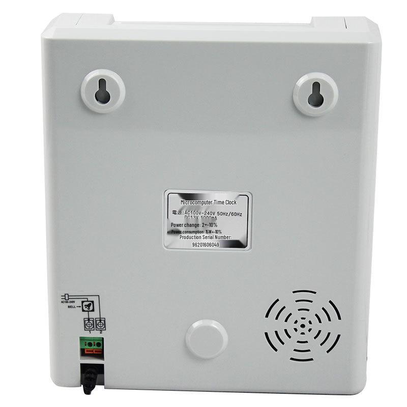 960SP Английский табель учета рабочего времени: Машина для учета рабочего времени и система punch-карты с микрокомпьютером