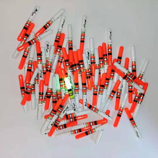 Электронный рыболовный поплавок Свет Стабильный пластик Высокая прочность Рыболовный светящийся стик для рыбалки