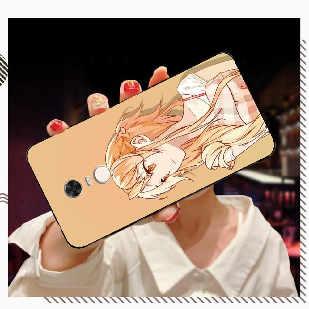 Sword Art Online Phone Case For Redmi 5 6 7 8 9 10 Plus Pro 6 7 8 9 A GO K20 K30 K40 Pro Plus F3 Fundas