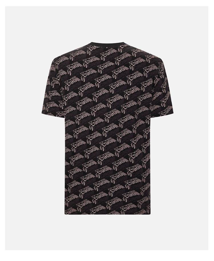 Men's 100% Cotton Full Print Short Sleeve T-Shirt