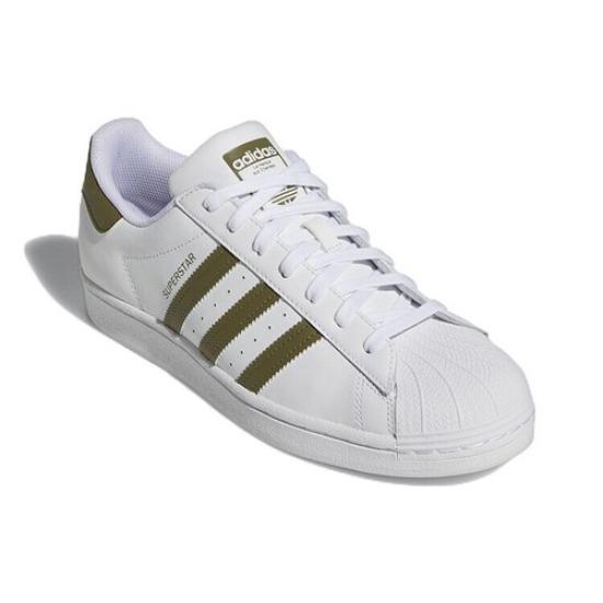 adidas Superstar Белый Фокус Оливковый - HP5501