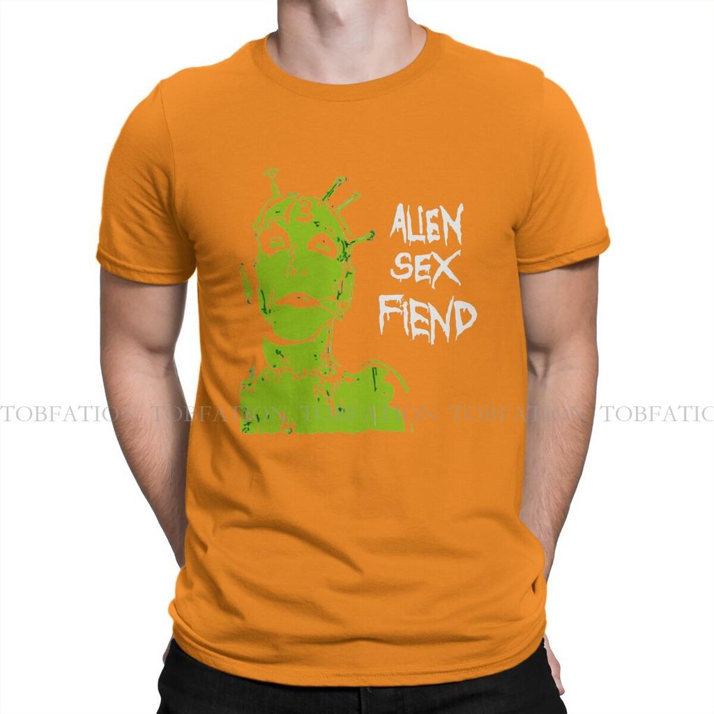 Футболка с графическим принтом Fiend Alien Sex Tribute Дизайн Унисекс Классическая Мужская Летняя Одежда Хлопок Харадзюку Футболка