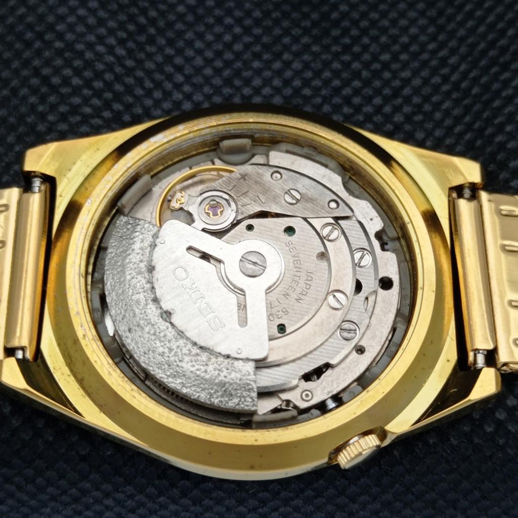 ВОССТАНОВЛЕННЫЕ ВИНТАЖНЫЕ SEIKO 5 AUTO 6309A ЯПОНИЯ МУЖСКИЕ D/D СЕРЕБРЯНЫЕ ЧАСЫ a309507-5