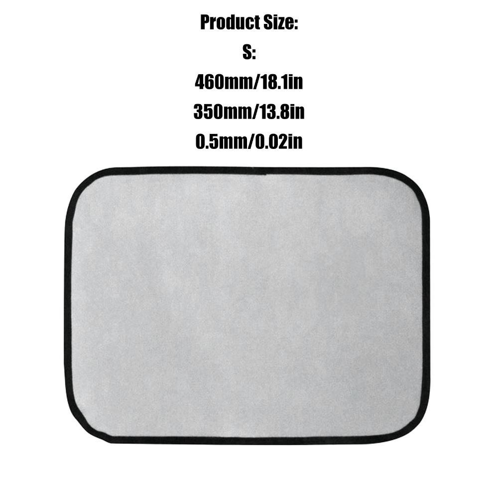 Filleted Corner Picnic Fire Blanket Fiberglass Camping Protection Rug  Picnic Activities