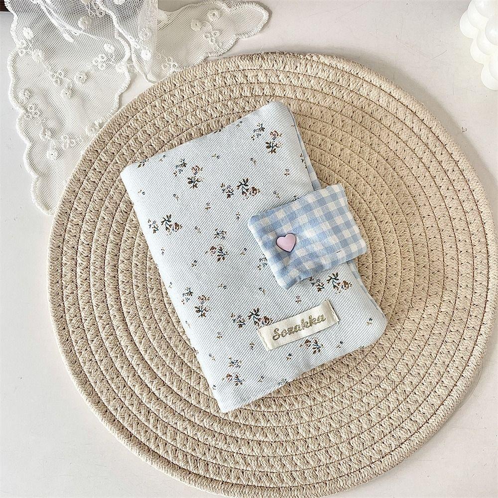 Multipurpose Floral Print Diary Book Detachable Diary Diary Protective Cover  Student