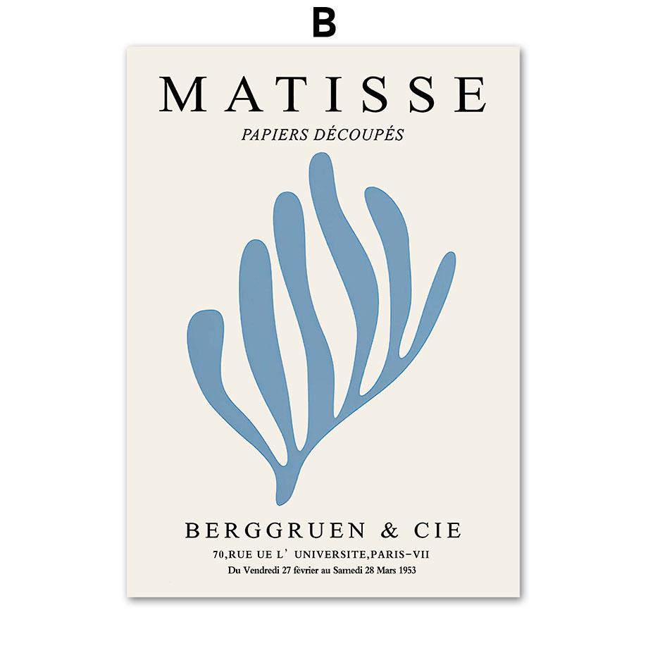 Синий цветочный рынок, Анри Матисс, постеры, принты, абстрактная настенная художественная галерея, холст, картина, скандинавская картина для декора гостиной