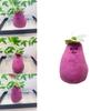 Adorable Plush Vegetable Doll Keychain Soft Pp Cotton Cute Eggplant Pendant Gift