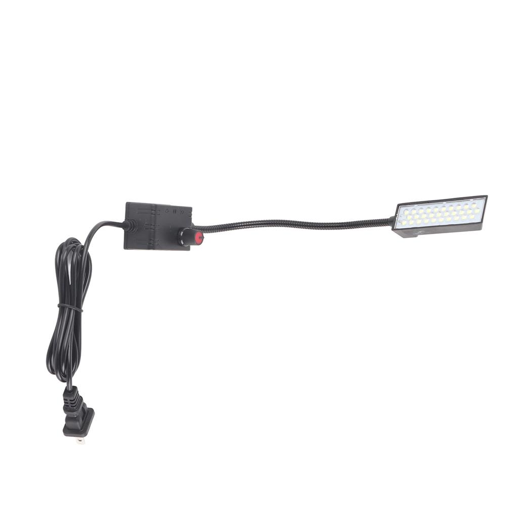 Светодиодный светильник для швейной машины 30 светодиодов Лампа на гибкой шее с магнитным монтажным основанием 110 В‑240 В