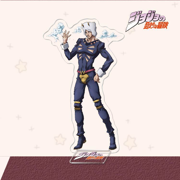 JoJo's Bizarre Adventure Анимационные Комиксы Периферийные Игрушки JOJO Дио Акриловый Настольный Стенд Аниме Фигурка Действия Модель Коллекция