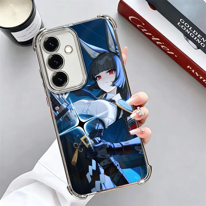 Zenless Zone Zero Hoshimi Miyabi Чехол с покрытием для телефона Samsung A17 A07 A37 A57 A16 A56 A15 A55 A14 A54 A13 A53 A26 A36 A25 A35