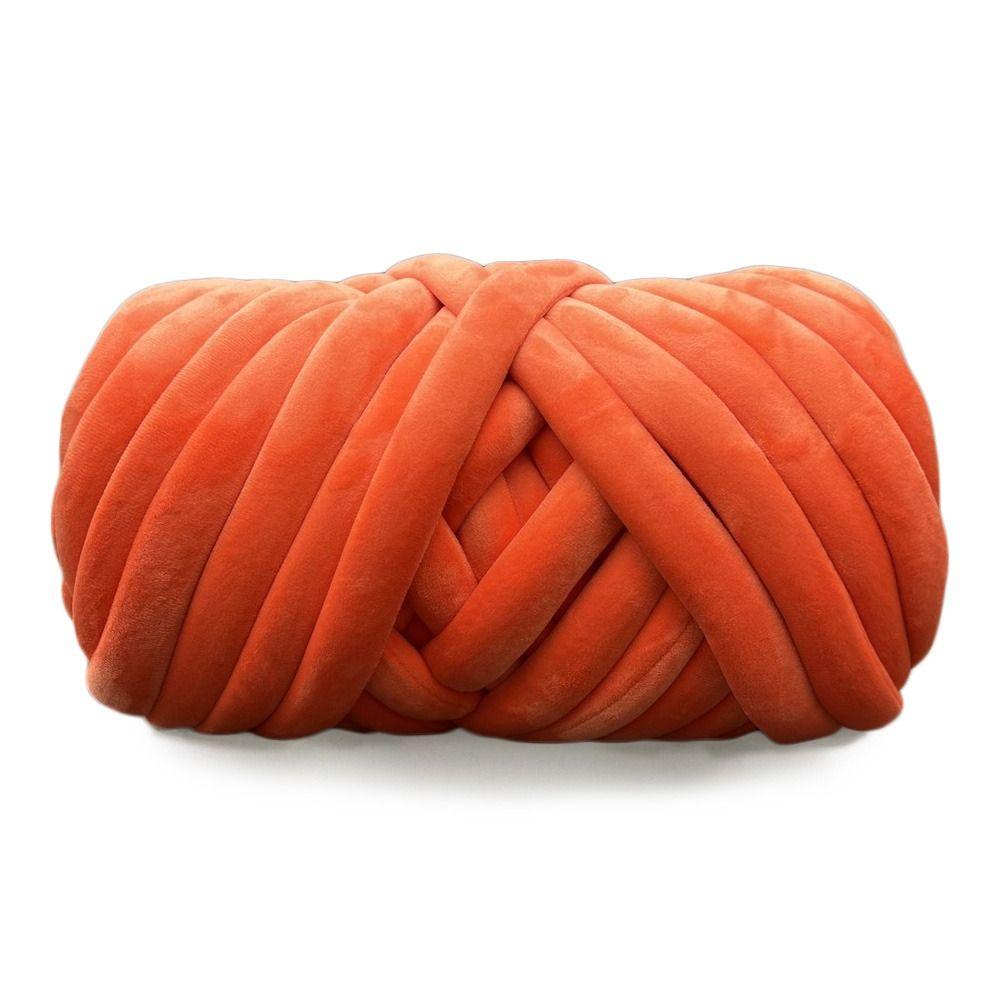 Для ковров-корзинок толстая бархатная пряжа для шитья крючком своими руками пряжа для ручного вязания клубок тканых ниток